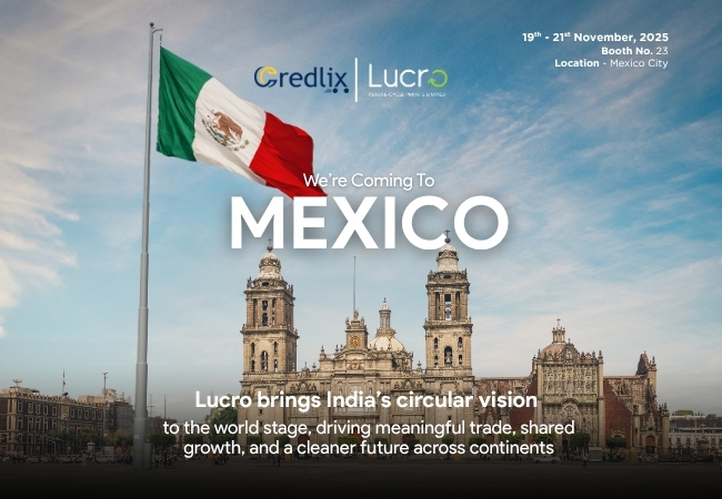 Lucro at The India-Mexico Business Exchange, Mexico City: Taking innovations to world stage.