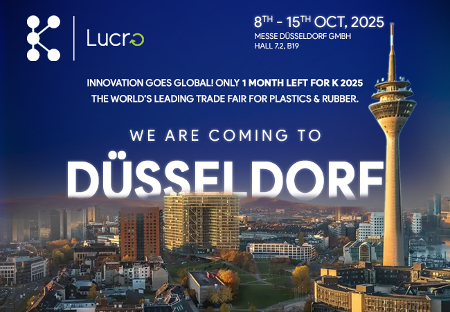 Lucro at the K show 2025, Düsseldorf: Redefining Sustainable Packaging with Recycled Plastics