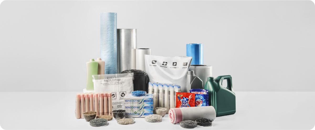 Recycled Packaging made from post consumer waste