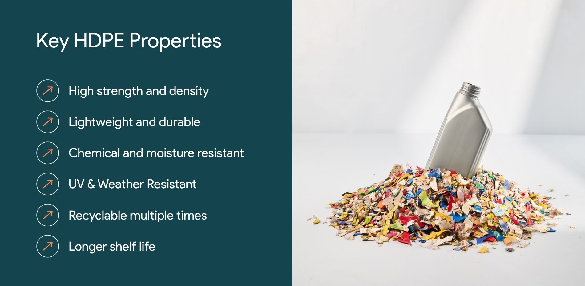 Key properties of HDPE