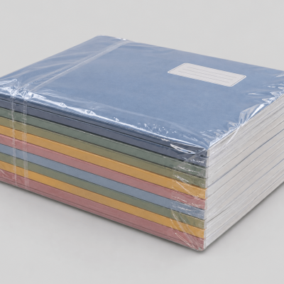 Books in shrink wrap