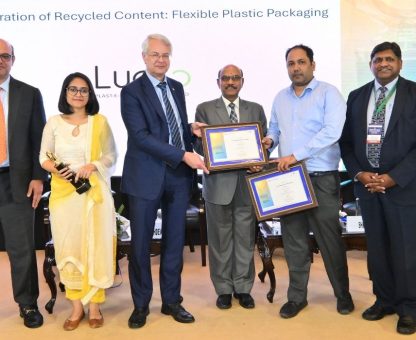 A Milestone for Circularity: Lucro wins two awards at the CII- Sustainable Plastic Packaging Awards, 2025